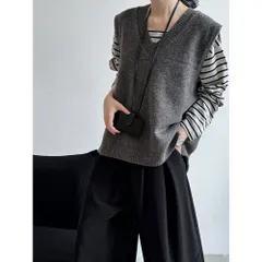 ☆ グレー ☆ ニットベスト レディース Vネック 無地 ボタン ニット ベスト Vネック レディース ニットベスト Vネックニットベスト チョッキ ジレ ウェストコート ノースリーブ 重ね着 レイヤード 秋 冬 秋冬 春 春秋 おしゃれ かわいい