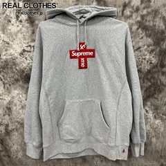 2025年最新】supreme cross box logo hooded sweatshirt 