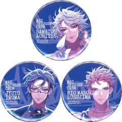 [중고] 배지·빈즈 MAD TRIGGER CREW 둥근 캔 배지 3개 세트 [CD 힙노시스 마이크-Division Rap Battle- MAD TRIGGER CREW / .MAD TRIGGER CREW] ELR store 구입 특전