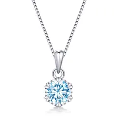 【在庫処分】レディース 最高級ジルコニア ネックレス ハート ネックレス ペンダント 一粒 【限定商品】 「傾心の愛」 金属アレルギー対応 ネックレス シルバー925 [SK.Whiee] ネックレス 人気 女性 アクセサリー