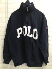 値下げ POLO SPORT RALPH LAUREN ポロスポーツ ラルフローレン ハーフ ジップ ビック ロゴ スウェット ビームス