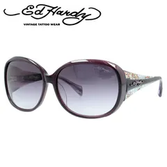 エドハーディー サングラス EdHardy KOI LEAPING パープル/スモークグラデーション UVカットのサムネイル