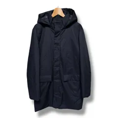 UNIQLO ユニクロ ハイブリッドダウンコート 311-442144 防寒 アウター ロングコート 長袖 フード取り外し メンズ サイズM　ネイビー 冬 久喜倉庫店 K64Y