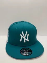 Newera ニューヨークヤンキース ワールドシリーズ1996 9fifty スナップバックキャップ ターコイズブルーカラー