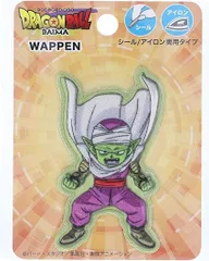 稲垣服飾 ドラゴンボールダイマ シール ワッペン ピッコロ シール・アイロン両用接着 縦8×横4.5 SW DBS032