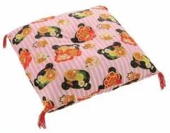 【中古】クッション・抱き枕・本体(キャラクター) リラックマ ごゆるりざぶとん 「一番くじ リラックマ ～和モダン びより～」 B賞