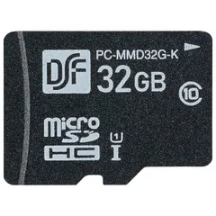 【新品・７営業日以内発送】オーム電機 PC-MMD32G-K マイクロSDHCメモリーカード（32GB/防水性能IPX7防浸形/CLASS10） PCMMD32GK【沖縄離島販売不可】
