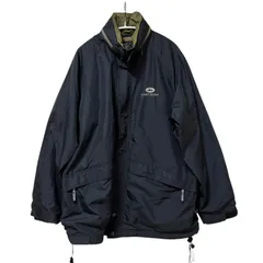 Z1539 FIRST DOWN ファーストダウン USA ナイロンジャケット 切り替え ブラック×カーキ メンズ Lサイズ