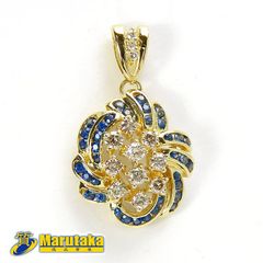 ペンダントトップ　K18　サファイア　アクセサリー　ジュエリー　現状品 楽天市場】ピンクサファイア チャーム ペンダント トップ 18金