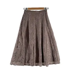 Couture Brooch クチュールブローチ スカート ナイロン ピンク レディース 6M 38【古着】【中古】【送料無料】