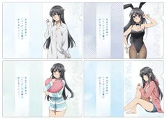 即購入可⭐︎青ブタ⭐︎クリアファイル&ステッカーセット 2025年最新】青春ブタ野郎はバニーガール先輩の夢を見ない