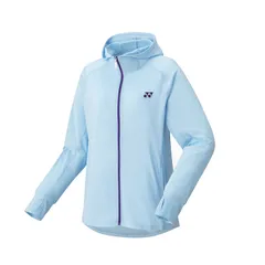 YONEX(ヨネックス) ニットウォームアップパーカー 硬式テニス ウェア スウェットシャツ 57076、(111)アクアブルー