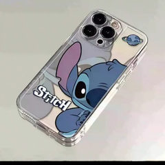 ☆輸入☆のぞくスティッチ　iPhoneケース　ディズニー