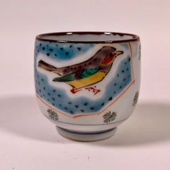 藤平伸 辰砂 ぐい呑 清水焼 藤平伸 辰砂ぐい呑み - メルカリ