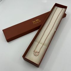 ​​​​Coach コーチ ハート ネックレス ピンクゴールド