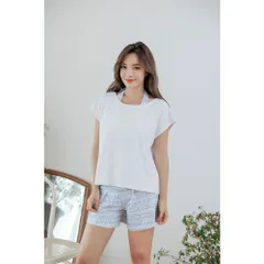 ☆ 2ホワイト×エスニック ☆ XL ☆ 体型カバー水着が点セット ykszs01 水着 レディース 体型カバー 4点セット フィットネス水着 ビキニ セパレート タンキニ カバーアップ オーバーTシャツ ショートパンツ オフショルダー 大きいサイズ 水陸両用