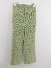 ◇ LOWRYS FARM ローリーズファーム チェック パンツ サイズM グリーン系 グレー系 レディース P  【中古】 【1209230000753】