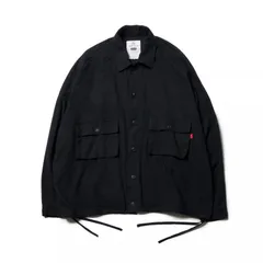 【VIRGOwearworks】ジャケット "Wide and loose shirts jacket" / BLACKのサムネイル