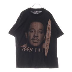 VINTAGE (ヴィンテージ) EN VOUGUE 1993 LUTHER TOUR T-SHIRTS アン・ヴォーグ ツアーTシャツ 半袖Tシャツ ブラック