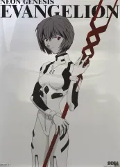 【中古】ポスター B2ポスター ポスターヒーローズ 綾波レイ(槍/シルバー) 「新世紀エヴァンゲリオン」