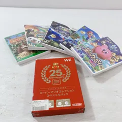 Nintendo ニンテンドーWii ソフト6点セット ポケモン スーパーマリオ 星のカービィ ドンキーコング Wiiソフト