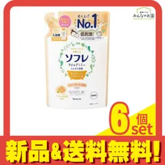 ソフレ マイルド・ミー ミルク入浴液 ふんわり金木犀の香り 600mL (詰め替え用) 6個セット まとめ売り