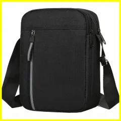 [FUPUTWO] ショルダーバッグ メンズ 斜め掛け ミニ 防水 ポーチ シンプル 軽量 縦型