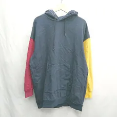 ◇ ⊇ RODEO CROWNS ロデオクラウンズ 長袖 パーカー サイズ表記なし ネイビー レッド イエロー レディース E  【1501230021197】