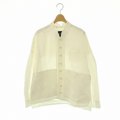 パドカレ pas de calais 3244 30ウェザージャケット スタンドカラー アウター 薄手 コットン 36 白 ホワイト /NR ■OSのサムネイル