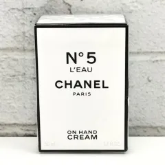 【 CHANEL 】S 102 A-1 未開封 50ml N°5 No5 L'EAU シャネル ナンバーファイブ ロー ハンド＆ボディ クリーム 美容 ハンドケア ボディケア