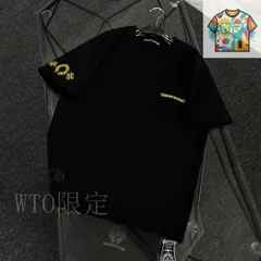 【今日WTO】Chrome Hearts 25 絨面発泡プリント Tee-QL73