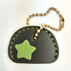 本革 キーケース キーカバー	茶色	ストラップ ハンドメイド/工房エールヨコハマ