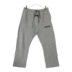 FEAR OF GOD ESSENTIALS (フィアオブゴッド エッセンシャルズ) フェルト ラバーロゴ スウェットパンツ グレー