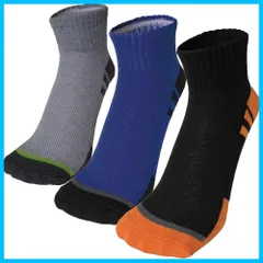 【数量限定】[PAXセレクト] メンズ 靴下 アシムレス 先丸 メッシュ ソックス ショート丈 カラーアソート３足組 #8200