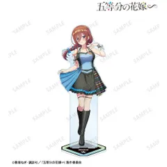 【新品・公式】五等分の花嫁∽ rockin’starコラボ 描き下ろし 中野三玖 ロックアイドルver. 特大アクリルスタンド colleize