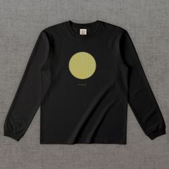 和柄長袖Tシャツ　三崩し -彩・円-［長袖］