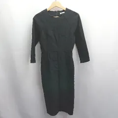 ◇ ⊂ M.deux 長袖 ロング ワンピース サイズM ブラック レディース E  【1504240011462】のサムネイル