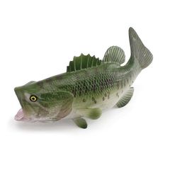 Black bass (largemouth bass) miniature figure/decoration
