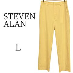 StevenAlan BRSH CTN 2PLEATED SLACKS XL - メルカリ