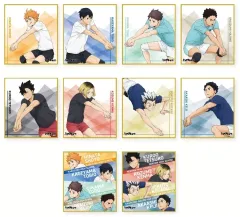 【新品】紙製品 【BOX】ハイキュー!! トレーディングミニ色紙 ～レシーブ～