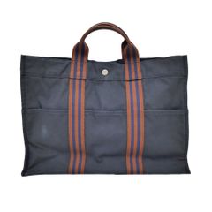 HERMES Fourre-tout GM エルメス フールトゥ ネイビー - メルカリ