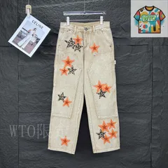 【今日WTO】Chrome Hearts 2025 限定 カーゴ?皮カップルジーンズ-UJ03