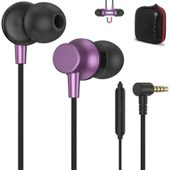 【在庫セール】パソコン用 3.5mmイヤホンジャック iPod/pc/ps4/ps5/Android マイク 対応iPhone/iPad 重低音 磁気設計 L字型 リモコン付き マイク付き 音量調節 カナル型 通話/ゲーミング/ミュージック/zoom会議/テレ