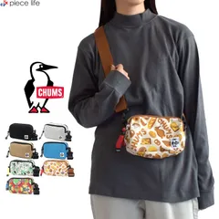 CHUMS チャムス レクタングルショルダースウェット ショルダーバッグ バッグ ポーチ ショルダーポーチ ロゴ 刺繍 コンパクトサイズ スウェット 撥水 撥油 防汚性 シンプル CH60-3461