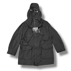 参考上代170500円 未使用品 JUNYA WATANABE MAN × C.P. Company MILITALY JKT ミリタリージャケット モッズコート ジュンヤワタナベ シーピーカンパニー コラボ WO-C902 ブラック M  96023A3のサムネイル