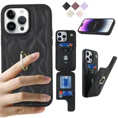 【数量限定】Cavor iPhone 13 Pro Max iPhone 12 Pro Max 手帳型ケース 背面ポケット付きiPhone 12 Pro Max 財布型 ケース アイホン13 Pro Max スマホケースカードポケット【上下開】iPhone 1