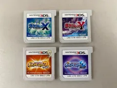 ポケットモンスターX・Y　サン・ムーン　3DS　4点