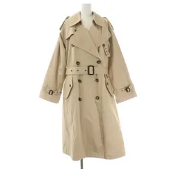 マークジェイコブス MARC JACOBS ×メイジー カズンズ MAISIE COUSINS THE TRENCH COAT トレンチコート スプリングコート ロング ベルト付き XS ベージュ /ES ■OSのサムネイル