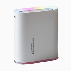 卓上加湿器 加湿器 卓上 超音波式 usb充電式 七色の雰囲気ライト 超静音