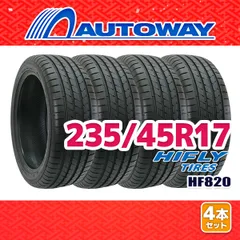 【AUTOWAY】 新品 235/45R17 サマータイヤ HIFLY HF820 17インチ 4本セット 夏タイヤ オートウェイのサムネイル